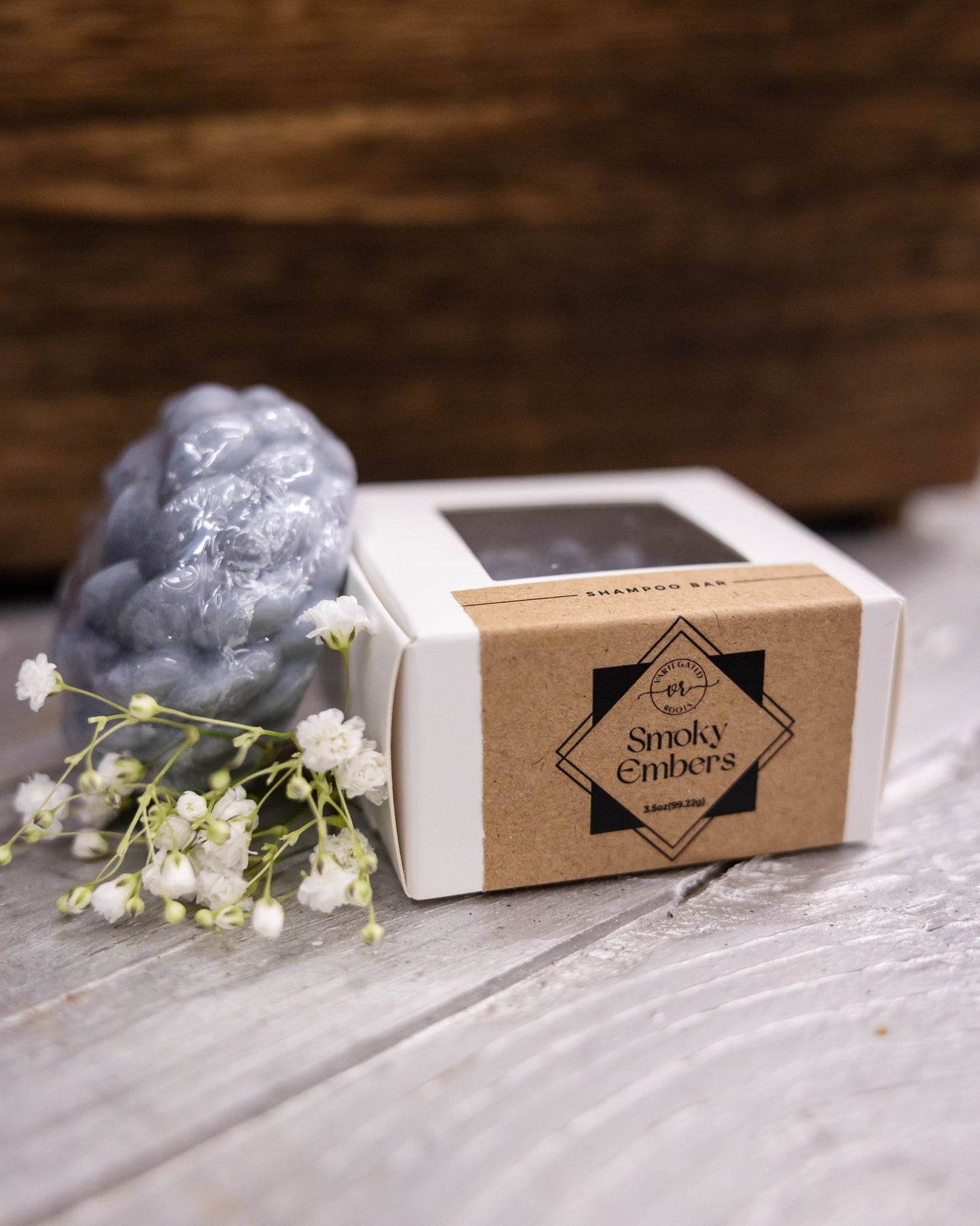 Smoky Embers Shampoo Bar - Variegated Roots