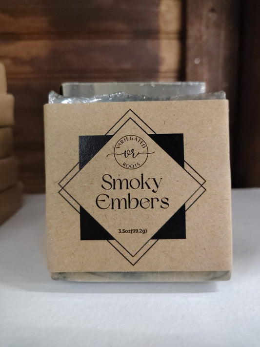 Smoky Embers | Handmade Soap - Variegated Roots